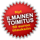 ilmainen toimitus